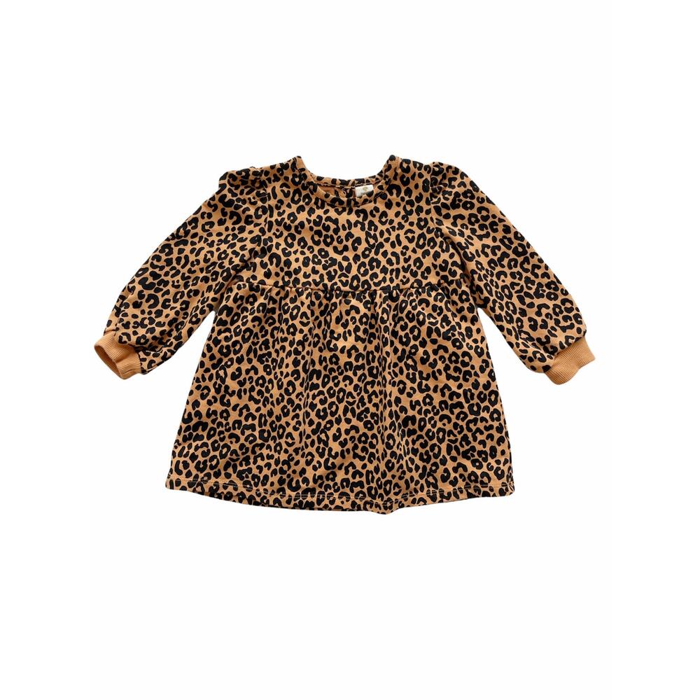 Tucker + Tate Animal Print Sweatshirt Dress Size 12m